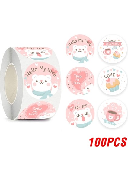 QY2236-100PCS 100-500PCS Karikatür Hayvan Çıkartmaları Çocuklar Için Ödül Etiket Hediye Dekorasyon Etiket Öğretmen Teşvik Öğrenci Kırtasiye Çıkartmalar (Yurt Dışından)