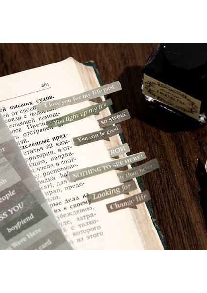 Stil 2 3 Adet/paket Alfabe Çıkartmalar Yaratıcı Ifade Dekor Kırtasiye Kolaj Önemsiz Dergisi Dıy Scrapbooking Yapışkanlı Çıkartmalar (Yurt Dışından) indirimleri