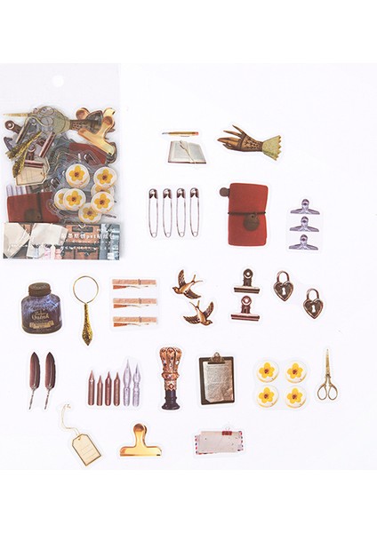 D Mohamm 40 Yaprak Bitki Çiçekler Mini Scrapbooking Çıkartmaları Estetik Kağıt Etiket Gevreği Sabit Ofis Aksesuarı Sanat Kaynağı (Yurt Dışından)