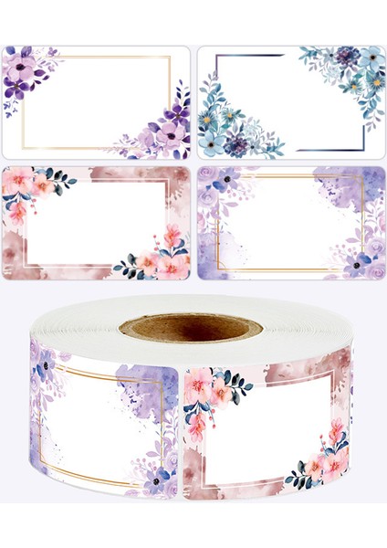 QY2087-250PCS-1ROLL 50-250 Adet Çiçekler Adı Etiketleri Mutfak Boş El Yazısı Tarih Çıkartmalar Buzdolabı Dondurucu Gıda Depolama Küçük Işletme 3*5 cm (Yurt Dışından) modelleri