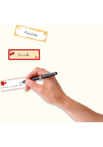 QY1740-120PCS 120 Adet/rulo Sevimli Karikatür Etiket Yazılabilir Adı Karalama Defteri Etiket Hediye Dekor Sızdırmazlık Etiketleri Çocuk Kırtasiye Çıkartmalar (Yurt Dışından) fırsatları