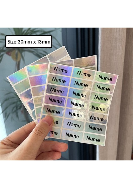 C5 30X13MM 90 Adet Özel Ad Çıkartmalar Su Geçirmez Kişisel Ofis Malzemeleri Etiketler Etiketleri Çocuk Karalama Defteri Okul Kırtasiye Etiket Seti (Yurt Dışından)
