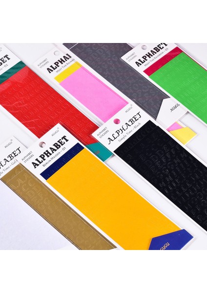 1-D Mohamm 2 Sayfa Numarası Harfler Alfabe Ekose Dekoratif Çıkartmalar Scrapbooking Fotoğraf Albümü Kart Yapımı Için Süt Günlüğü Dıy (Yurt Dışından) modelleri