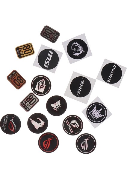 Güç Kaynağı 80PLUS Sertifikasyon Bilgisayar Ana Bilgisayar Fanı Etiketi Egzoz Fanları Etiketi Şasi Fanı Çıkartmaları Grafik Kartı Hayranları Etiketi (Yurt Dışından) fiyatları