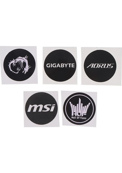 Güç Kaynağı 80PLUS Sertifikasyon Bilgisayar Ana Bilgisayar Fanı Etiketi Egzoz Fanları Etiketi Şasi Fanı Çıkartmaları Grafik Kartı Hayranları Etiketi (Yurt Dışından) indirimleri