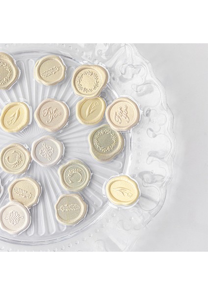 Sarı 18 Adet/takım Vintage Etiket Mum Mühürleri Damga Çıkartmalar Kawaii Zarflar Sızdırmazlık Etiketleri Dıy Scrapbooking Dergisi Planlayıcısı Yapışkan Etiketler (Yurt Dışından)