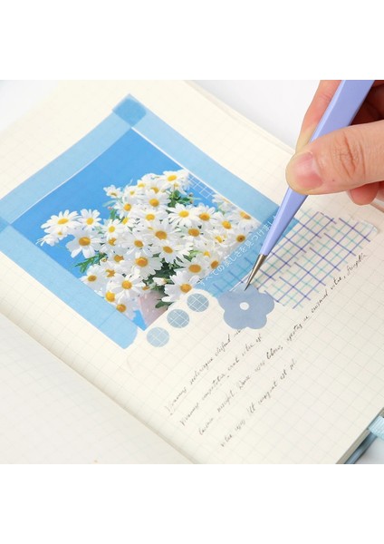 Mor Viraj Macaron Cımbız Karalama Defteri Etiket Washi Bant Toplama Çok Aracı Kırtasiye Dıy Önemsiz Günlük Albümü Paslanmaz Klip Okul Malzemeleri (Yurt Dışından) fırsatları