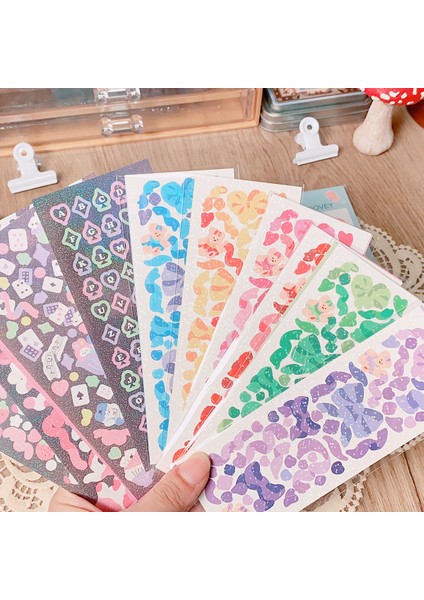4 Adet Set Skysonıc 2/4/5/6/8 Adet/10 Adet Tam Set Serisi Dekoratif Çıkartmalar Idol Kart Albümü Scrapbooking Etiket Kore Kırtasiye Tedarikçileri (Yurt Dışından) fırsatları