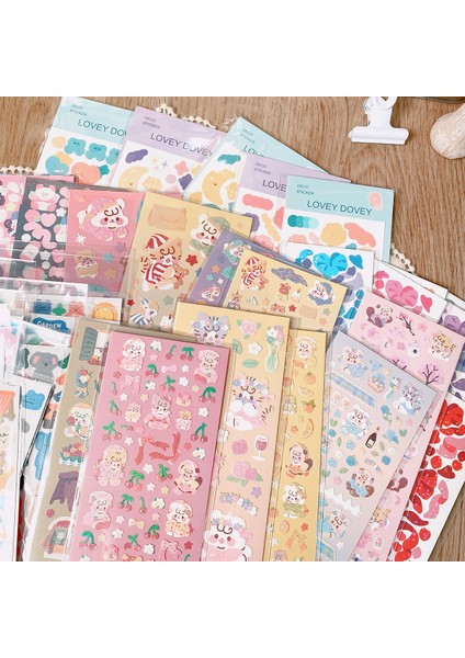4 Adet Set Skysonıc 2/4/5/6/8 Adet/10 Adet Tam Set Serisi Dekoratif Çıkartmalar Idol Kart Albümü Scrapbooking Etiket Kore Kırtasiye Tedarikçileri (Yurt Dışından) indirimleri