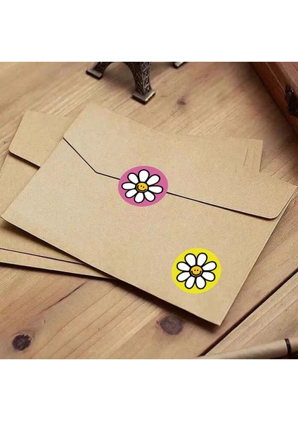 QY1926-50PCS 50-500PCS Çiçekler Etiket 1 Inç Kağıt Etiketleri Yuvarlak Ödül Scrapbooking Çıkartmaları Düğün Parti Dekor Zarf Mühürler Çıkartmalar (Yurt Dışından)