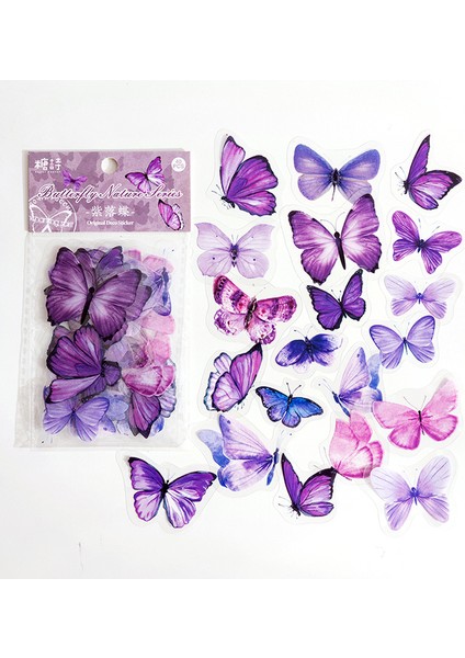 F-Butterfly 40 Adet Pet Sevimli Vintage Kelebek Çıkartmalar Estetik Paketi Dizüstü Önemsiz Dergisi Aksesuarları Önemsiz Dergisi Scrapbooking Tedarikçisi (Yurt Dışından)
