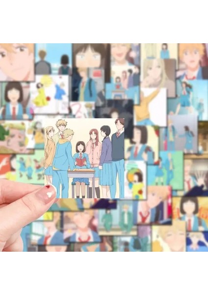 63 Adet Atla ve Mokasen Etiket Anime Su Geçirmez Etiket 63 Parça Öğrenci Kırtasiye Çocuk Okul Güzel Malzemeleri Dekoratif Çıkartmalar (Yurt Dışından)