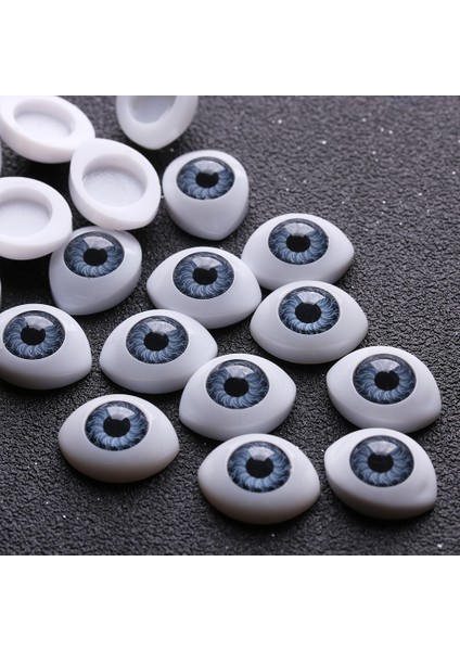 10X13MMBLUE 20 Adet 10/11/16MM Komik Dinozor Bebek Güvenlik Gözler Dıy Zanaat Plastik Hareketli Gözler Kukla Yapımı Hayvan Oyuncaklar Aksesuarları Kız Hediye (Yurt Dışından)