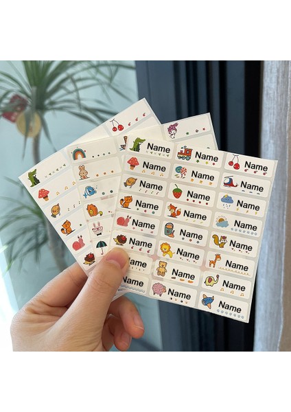 B14 30X11MM 90 Adet Isim Etiket Çıkartmaları Özel Çıkartmalar Su Geçirmez Kişiselleştirilmiş Etiketler Çocuk Okul Kırtasiye Etiketleri Su Bardağı Çıkartmalar (Yurt Dışından) modelleri