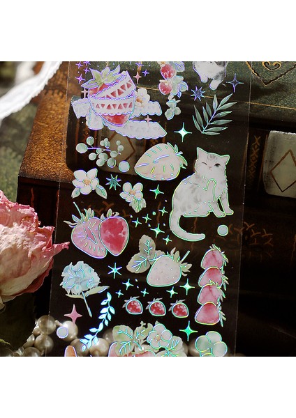 DN1543-A 3 Sayfa Kawaii Hayvan Pet Çıkartmalar Sevimli Shiba Inu Tavşan Kedi Ayı Kolaj Estetik Dekor Dizüstü Scrapbooking Sketchbook Günlüğü (Yurt Dışından) modelleri