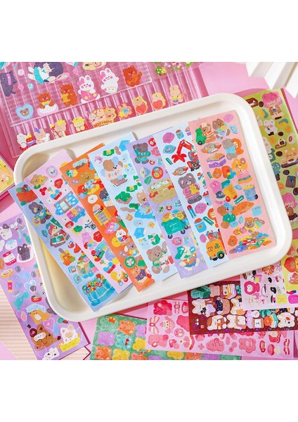 Bahar Pikniği-10 Adet 10 Adet Kawaii Toploader Deco Çıkartmaları - Çeşitli Sevimli Karikatür Kore Tarzı - Her Satın Almada Rastgele Bir Gizli Hediye Alın! (Yurt Dışından)