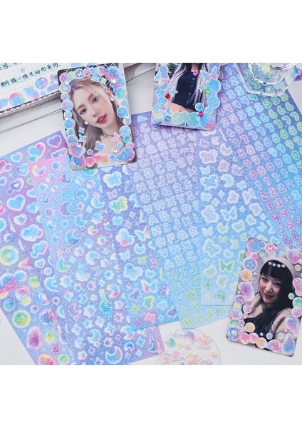 B 30 Sayfa Mohamm 30 Sayfa Glitter Renkli Sevimli Kabarcık Çıkartmalar Dıy Kart Fotoğrafları Scrapbooking Malzemesi Dekorasyon Kolaj (Yurt Dışından) fiyatları