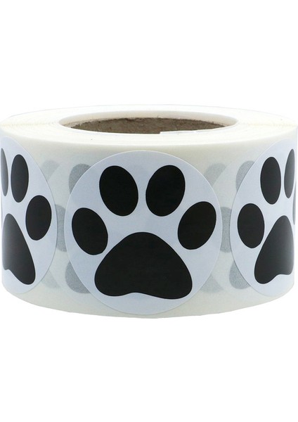 50 Adet 50 Adet Siyah Sevimli Hayvanların Ayak Izleri Çıkartmalar 1 Inç Noel Çıkartmalar Scrapbooking Ambalaj Mühür Etiketleri Kırtasiye Etiket (Yurt Dışından) modelleri