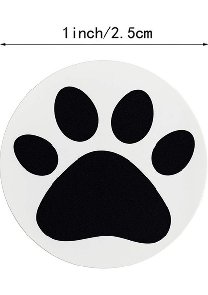 50 Adet 50 Adet Siyah Sevimli Hayvanların Ayak Izleri Çıkartmalar 1 Inç Noel Çıkartmalar Scrapbooking Ambalaj Mühür Etiketleri Kırtasiye Etiket (Yurt Dışından) fırsatları