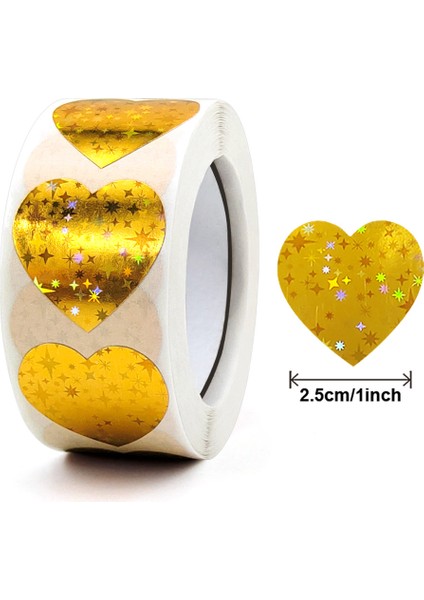 QY1999-300PCS 100-500PCS Glitter Kalp Çıkartmalar Sevgililer Günü Köpüklü Kalp Çıkartmalar Tatil Partisi Dekorasyon Mühür Etiket (Yurt Dışından) fiyatları