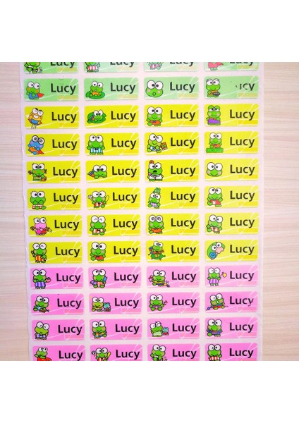 100 Adet 22X9MM 100 Adet Sevimli Özel Ad Çıkartmalar Su Geçirmez Kişisel Çocuk Çıkartmaları Kreş Karalama Defteri Okul Scrapbooking Çıkartmaları (Yurt Dışından) fırsatları