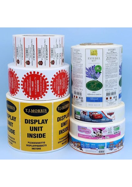 Su Geçirmez-8cm Özel Su Geçirmez Çıkartmalar Baskılı Mağaza Sevimli Isim Paketi Mühür Çıkartması Kişisel Hediye Çanta Kutusu Düğün Etiket Kendinden Yapışkanlı (Yurt Dışından) modelleri