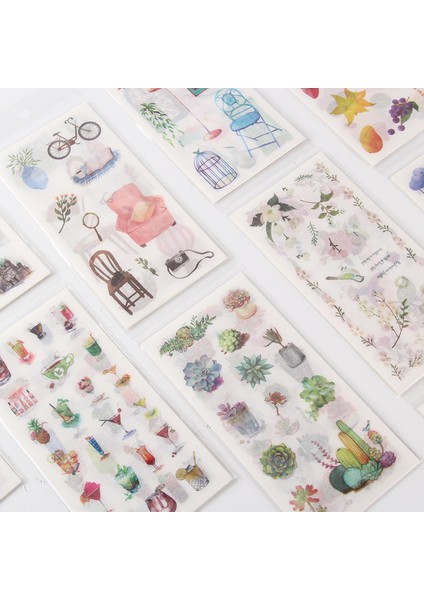 R 6 Yaprak/paket Karikatür Kedi ve Kağıt Çıkartmalar, Toplam 18 Kawaii Günlüğü Çıkartmalar Karalama Defteri Günlük Planlayıcı Kırtasiye (Yurt Dışından) fiyatları