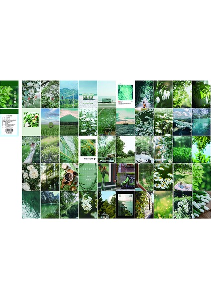 Bir Journamm 50 Adet/paket Manzara Çıkartmaları Kawaii Scrapbooking Kağıt Malzemeleri Önemsiz Dergisi Dekor Zanaat Kırtasiye Dıy Günlüğü Çıkartmalar (Yurt Dışından)