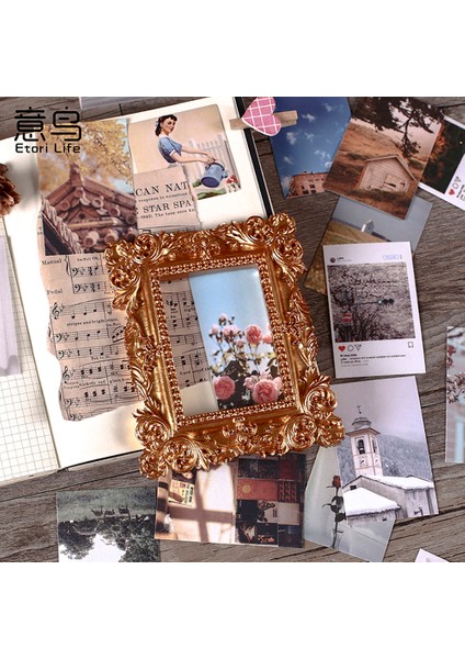 Bir Journamm 50 Adet/paket Manzara Çıkartmaları Kawaii Scrapbooking Kağıt Malzemeleri Önemsiz Dergisi Dekor Zanaat Kırtasiye Dıy Günlüğü Çıkartmalar (Yurt Dışından) fırsatları