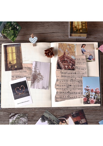 Bir Journamm 50 Adet/paket Manzara Çıkartmaları Kawaii Scrapbooking Kağıt Malzemeleri Önemsiz Dergisi Dekor Zanaat Kırtasiye Dıy Günlüğü Çıkartmalar (Yurt Dışından) indirimleri