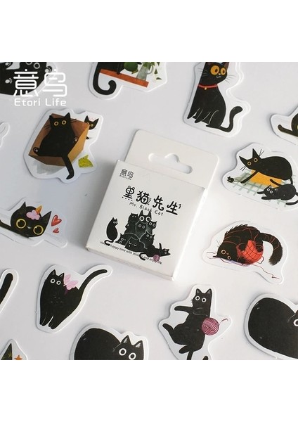 Stil 6 46 Adet/takım Sonbahar Çiçek Etiket Diy Scrapbooking Günlüğü Planlayıcısı Dekorasyon Çıkartması Albümü (Yurt Dışından)