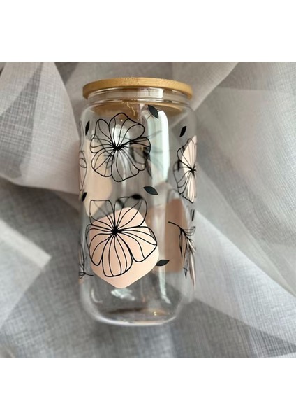 S101 Yeşil Bitki Etiket Uv Dtf Transferi Sarar Cam Bardak 12 Oz 16 Oz 20 Oz 24 Oz Moda Kız Dıy Cam Şişe Su Geçirmez Çıkartmaları (Yurt Dışından) fırsatları