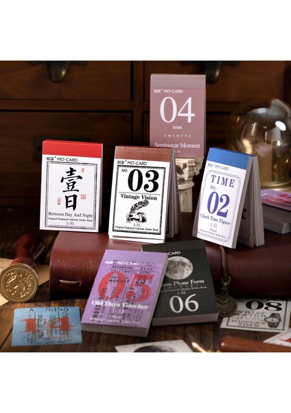 Stil 3 Takvim Not Çıkartmaları Malzeme Kitap Vintage Fazlı Ay Fatura Bilet Çıkartmalar Estetik Albüm Numarası Çıkartmalar Scrapbooking Günlüğü (Yurt Dışından) indirimleri