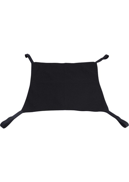 Siyah 48X50CM Kedi Yatak Mat Polar Pet Yavru Kedi Hamak Sandalye Masa Kitty Tavşan Küçük Pet Salıncak Yuvası Için Çıkarılabilir Asılı Yumuşak Yatak Kafesleri (Yurt Dışından)