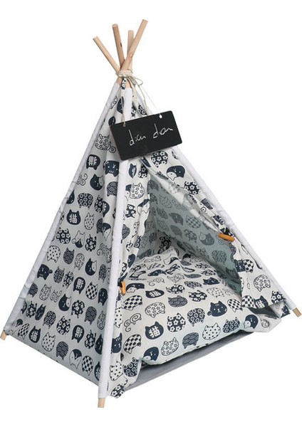 Style-10 48X48X46X32 cm Taşınabilir Kedi Yatağı Sevimli Kedi Evi Sakinleştirici Teepee Kalın Yastık Gatto Malzemeleri Için Mevcut Yavru Köpek Evi Lüks Pet Çadır Ev (Yurt Dışından)