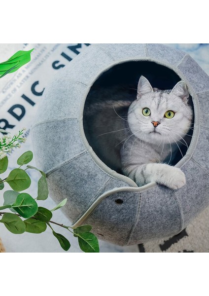 Mavi Sevimli Kabuk Kedi Yatak Evi Kapalı, Kedi Oyuncakları Top Interaktif Yumuşak Kedi Mağarası Katlanabilir Pet Tünel Tüp Kınamak Köpek Için Eğlenceli Oyuncak Yatak (Yurt Dışından) modelleri