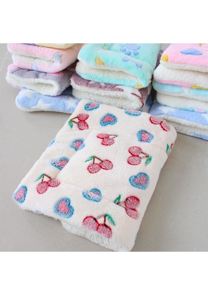 Kahverengi Yıldız 30X40 cm Kalınlaşmış Pet Yumuşak Polar Yatak Paspasları Ped Kedi Battaniye Yavru Köpek Kanepe Yastığı Yatak Ev Uyku Kapak (Yurt Dışından) indirimleri