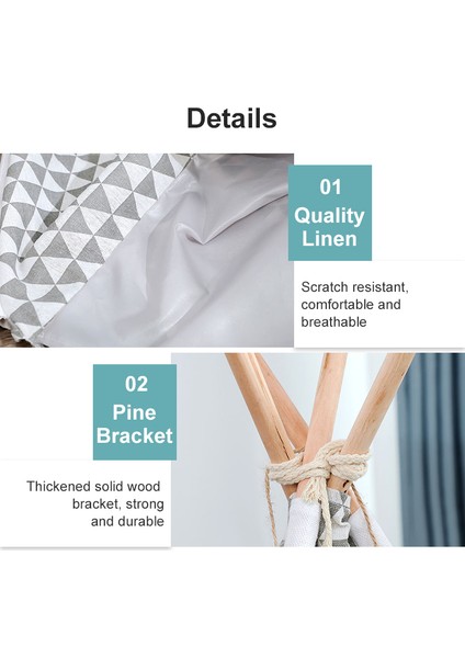 Gri Üçgen 60X50X48 cm 2022 Pet Çadır Ev Kedi Yatak Taşınabilir Çıkarılabilir Yıkanabilir Teepee Yavru Kedi Kapalı Açık Çadır Yastık ile Pet Kedi Malzemeleri (Yurt Dışından) modelleri