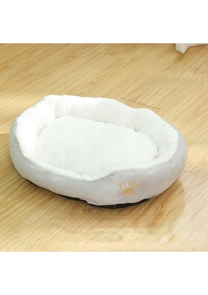 Açık Gri 50X40 cm Köpek Yatağı Yavru Kediler Yataklar Çok Renkli Yumuşak Su Geçirmez Evcil Hayvanlar Yatak Ev Kulübeleri Mat Pedler Camas Para Perros Köpek Malzemeleri (Yurt Dışından)