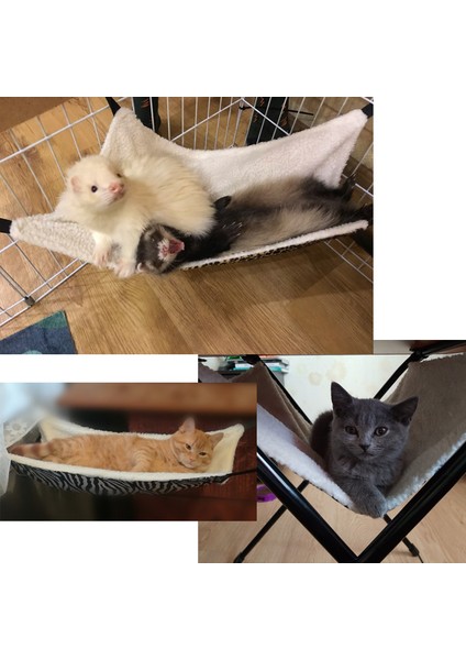 Leopar Tahıl S Suprepet Asılı Kedi Hamak Evcil Hayvan Malzemeleri Kedi Uyku Tulumu Pet Kedi Kafesi Nefes Alabilir Çift Taraflı Mevcut Sıcak Kedi Yatak Mat (Yurt Dışından)