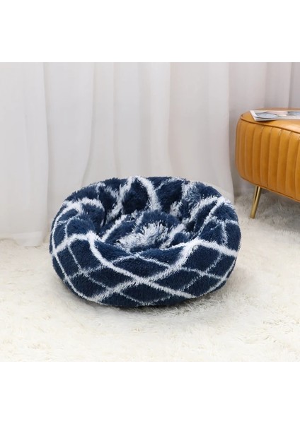 GWA002 40 cm Kedi Yatakları Süper Yumuşak Pet Köpek Kedi Yatağı Peluş Tam Boy Yıkanabilir Sakin Yatak Donut Yatak Rahat Uyku Artefakt Ürün Kedi Yatakları (Yurt Dışından)