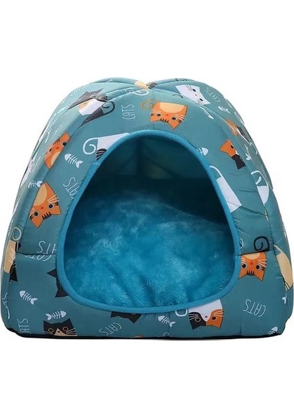 Tip 5 M (33X33X27CM) Sıcak Kedi Yatağı Küçük Köpekler Yavru Kedi Evi Evcil Hayvan Sepeti Yastık Kedi Uyku Yastığı Mat Çadır Köpek Şezlong Yumuşak Yuva Mağara Kediler Yataklar (Yurt Dışından)