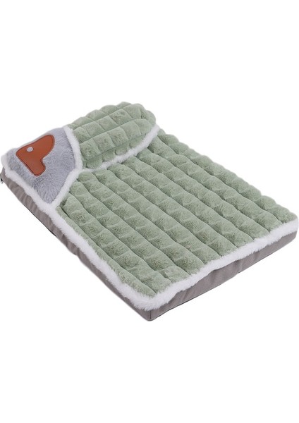 A M Pet Kedi Yatağı Mat Lüks Yumuşak Masaj Parçacığı ile Çıkarılabilir Kedi Evi Kapalı Konfor Uyku Koruyun Boyun Kedi Yatağı Evi (Yurt Dışından)