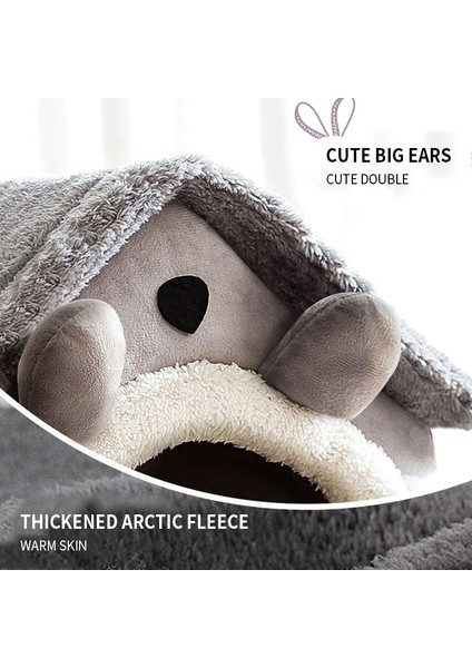 Kahverengi M (7 kg Içinde) Yumuşak Kedi Yatağı Derin Uyku Ev Köpek Kedi Kış Evi Çıkarılabilir Yastık Kapalı Pet Çadır Yavru Kedi Yavrusu Cama Gato Malzemeleri (Yurt Dışından) fiyatları