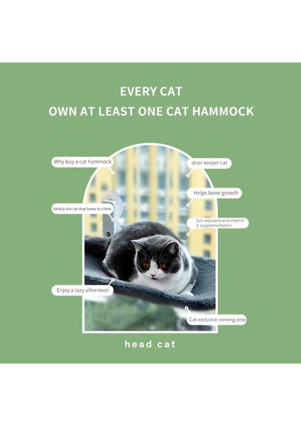 C 50X30 cm Kedi Hamak Vantuz Katlanır Balkon Yatak Asılı Cam Sepet Küçük Orta Kediler Için Dayanıklı Çelik Çerçeve Ped Yavru Malzemeleri (Yurt Dışından) modelleri