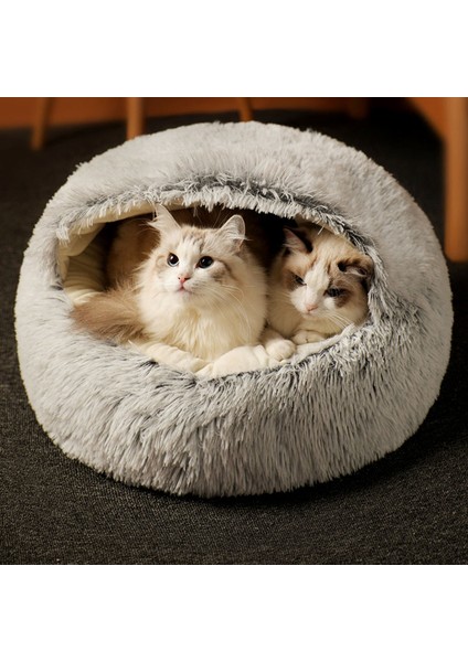 Mavi 40X40 Pet Köpek Pembe Yatak Rahat Yumuşak Kedi Mat Yuvarlak Peluş Ev Küçük Orta Köpekler Kediler Için Evcil Hayvan Sepeti Kış Sıcak Yastık Malzemeleri (Yurt Dışından) fiyatları