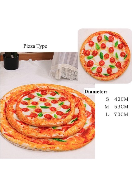 Avokado Mat S 1 Adet Konfor Pizza Kedi Mat Yumuşak Sıcak Köpek Uyku Yatak Mat Kedi Battaniye Haşlanmış Yumurta Lik Uyku Pedi Pizza Uyku Battaniyeleri (Yurt Dışından)