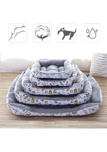 E 50X40 cm Sevimli Kedi Yatak Sıcak Pet House Yavru Mağara Yastık Konfor Kedi Evi Köpek Sepeti Çadır Yavru Yuva Küçük Köpek Mat Malzemeleri Kediler Için Yatak (Yurt Dışından)