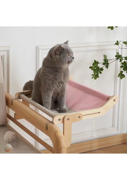 Beyaz Taşınabilir Kedi Ahşap Asılı Yatak Kedi Hamak Kapalı Dört Mevsim Evrensel Pet Asılı Yuva Kolay Yıkanabilir (Yurt Dışından) fiyatları