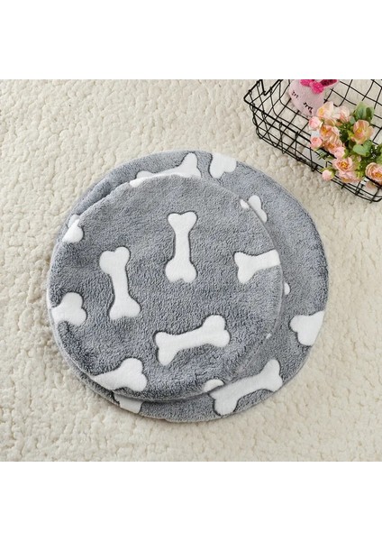 Pembe Yıldız Çapı 58-60CM Yumuşak Peluş Pet Kedi Uyku Mat Kış Sıcak Yıkanabilir Yuvarlak Battaniye Köpek Kulübesi Yavru Yuva Ev Seyahat Yatağı Yastık Aksesuarları (Yurt Dışından) indirimleri